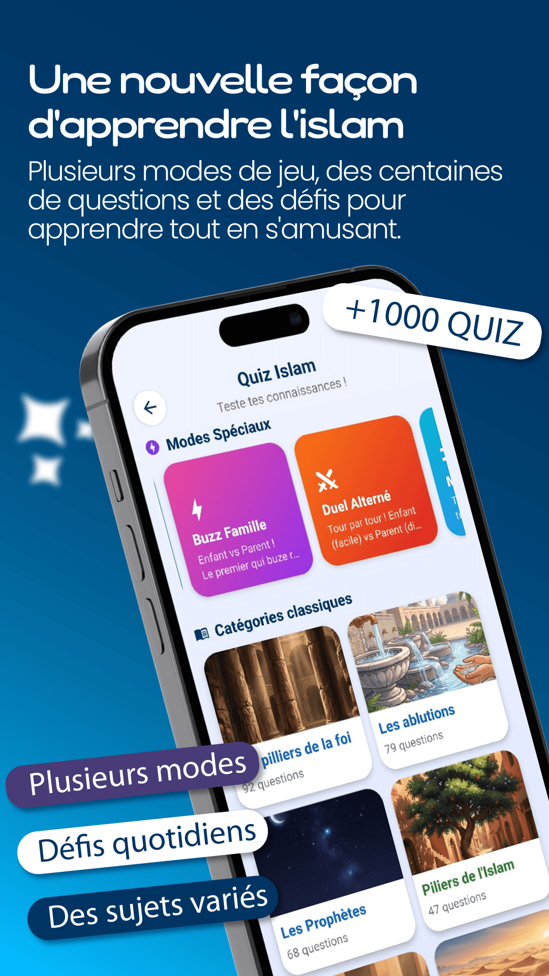 Islamic quizzes in Muslim Guard