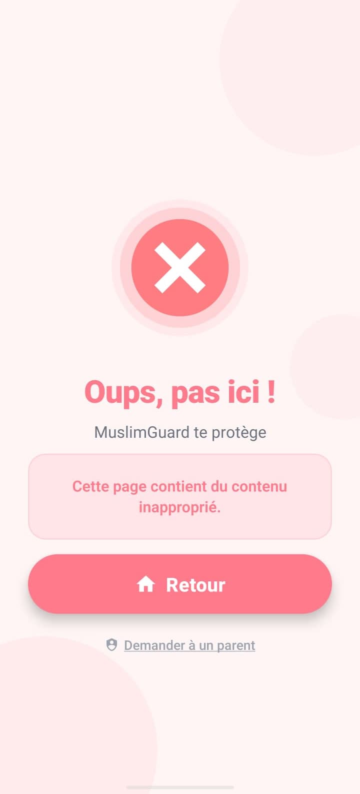 Stop aux contenus dangereux