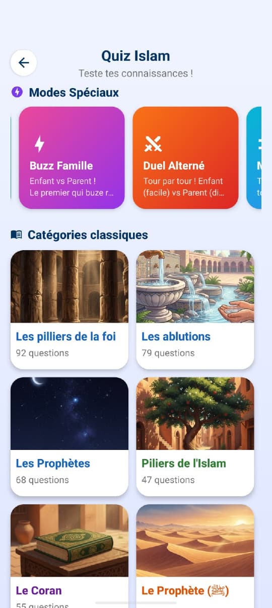 Apprendre l'Islam en s'amusant